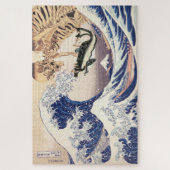 The Skeleton Spectre at The Great Wave ジグソーパズル (縦)