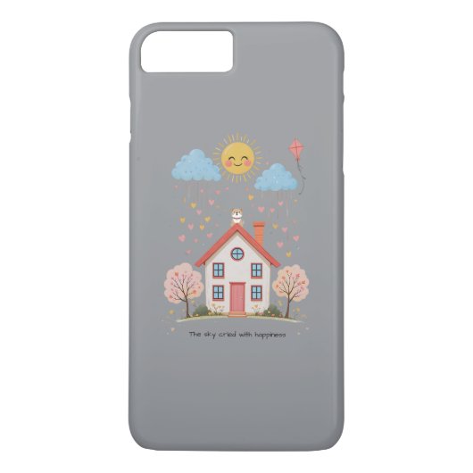The sky cried with happiness Case-Mate iPhoneケース (裏面)