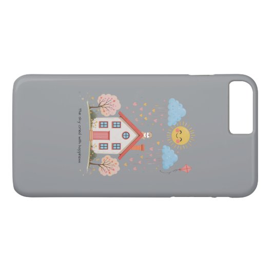 The sky cried with happiness Case-Mate iPhoneケース (裏面(横))