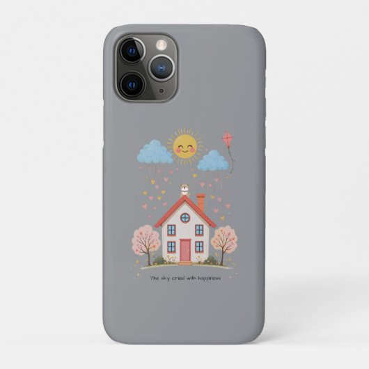The sky cried with happiness Case-Mate iPhoneケース (裏)