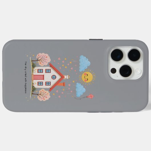 The sky cried with happiness Case-Mate iPhoneケース (裏面 (横))