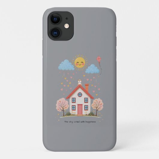 The sky cried with happiness Case-Mate iPhoneケース (裏面)