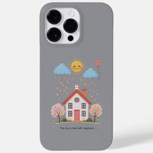 The sky cried with happiness Case-Mate iPhoneケース (裏面)