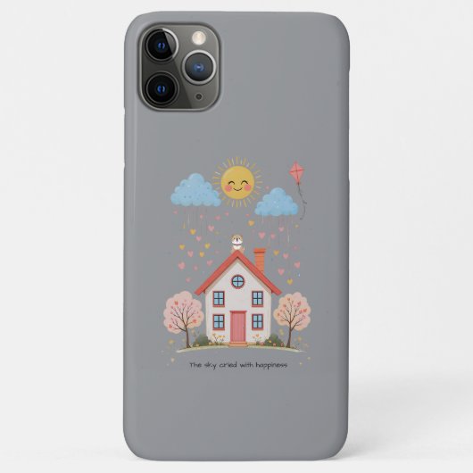 The sky cried with happiness Case-Mate iPhoneケース (裏面)