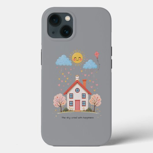 The sky cried with happiness Case-Mate iPhoneケース (裏面)