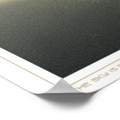 the sky is breaking ポスター (角)