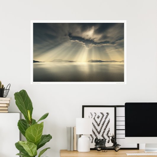 the sky is breaking ポスター (ホームオフィス)