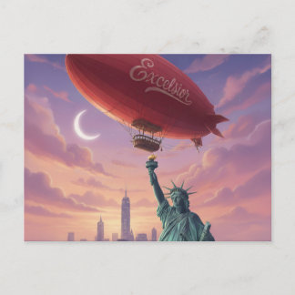 The Sky Is Not The Limit - Graduation Postcard 案内ポストカード