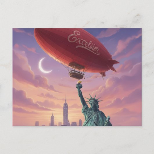 The Sky Is Not The Limit - Graduation Postcard 案内ポストカード (正面)