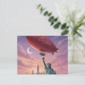 The Sky Is Not The Limit - Graduation Postcard 案内ポストカード (スタンド正面)