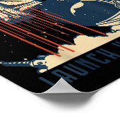 The Sky Is Your Limit Space Rocket Shuttle Motivat ポスター (角)