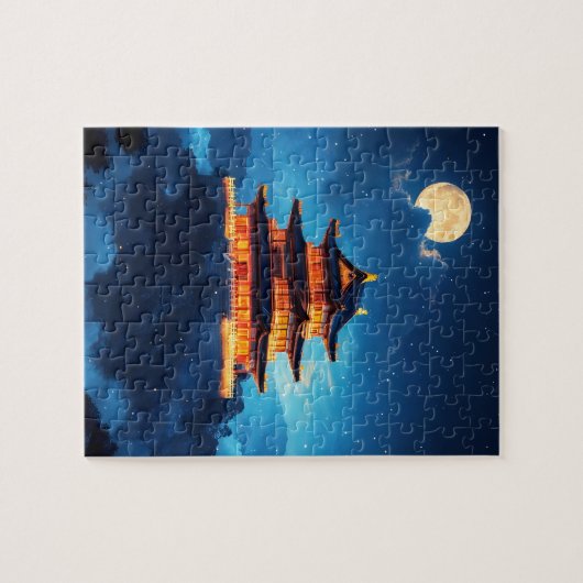 The Sky Palace at Midnight ジグソーパズル (横)