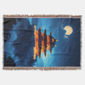 The Sky Palace at Midnight スローブランケット (正面)