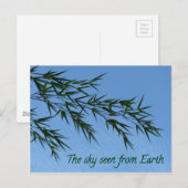 the sky seen from earth ポストカード (正面/裏面)