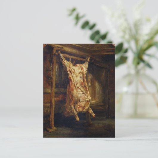 The Slaughtered Ox, 1655 ポストカード (スタンド正面)