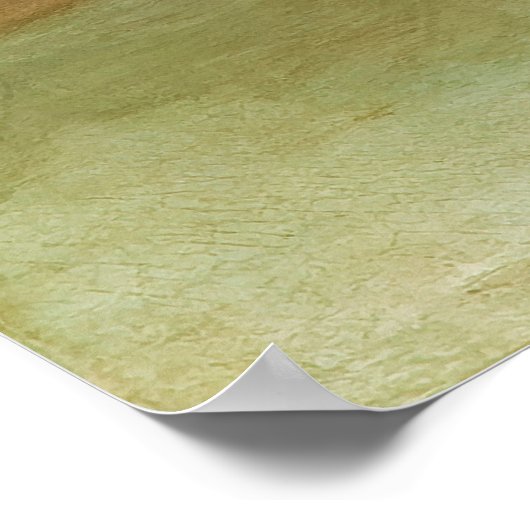 The Sleeping Gypsy by Henri Rousseau (1897) ポスター (角)