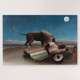 The Sleeping Gypsy, Henri Rousseau ジグソーパズル