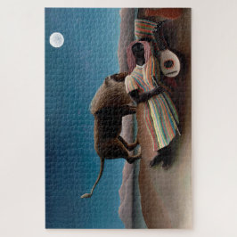 The Sleeping Gypsy, Henri Rousseau ジグソーパズル