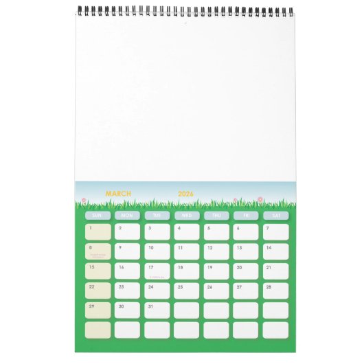  The Smart Dog from the Future  カレンダー (3月 2026)