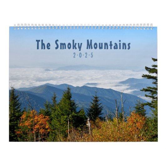 The Smoky Mountains 2025カレンダー カレンダー (カバー)