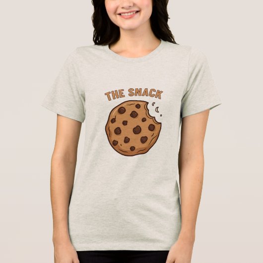 The Snack Chocolate Chip Cookie Matching Couple トライブレンドＴシャツ (正面)