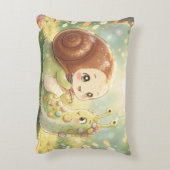 The Snail and the Magic of the Blossom Crowns アクセントクッション (裏面(縦))