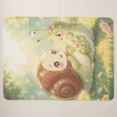 The Snail and the Magic of the Blossom Crowns シェルパブランケット (正面(横))