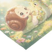 The Snail and the Magic of the Blossom Crowns ショートテーブルランナー (コーナー)
