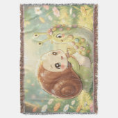 The Snail and the Magic of the Blossom Crowns スローブランケット (正面縦)