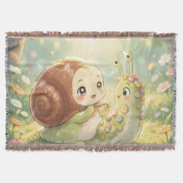 The Snail and the Magic of the Blossom Crowns スローブランケット