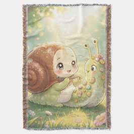 The Snail and the Magic of the Blossom Crowns スローブランケット
