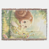 The Snail and the Magic of the Blossom Crowns スローブランケット (正面)