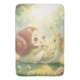 The Snail and the Magic of the Blossom Crowns バスマット