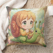 The Snail and the Magic of the Blossom Crowns.5 クッション (ブランケット)