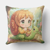 The Snail and the Magic of the Blossom Crowns.5 クッション (裏面)