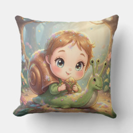 The Snail and the Magic of the Blossom Crowns.6 クッション
