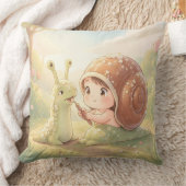 The Snail and the Magic of the Blossom Crowns.8 クッション (ブランケット)