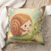The Snail and the Magic of the Blossom Crowns.9 クッション (ブランケット)