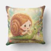 The Snail and the Magic of the Blossom Crowns.9 クッション (裏面)