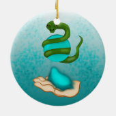 The Snake セラミックオーナメント (裏面)