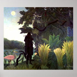 The Snake Charmer by Henri Rousseau ポスター