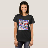 The Snarling Talking Heads Are At It Again Tシャツ (正面フル)