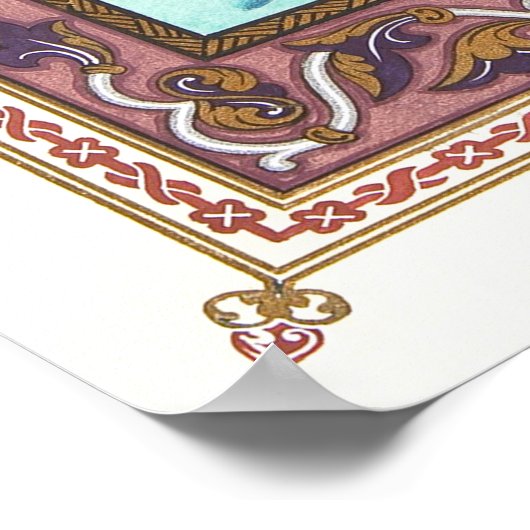 The Snow Maiden by Boris Zvorykin ポスター (角)