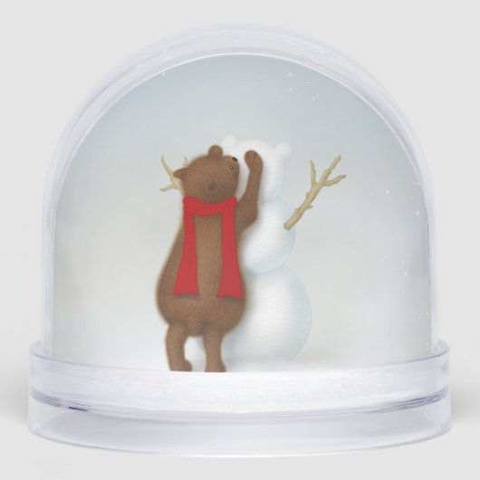 The Snowbear Cute Baby Bear Winter (正面)