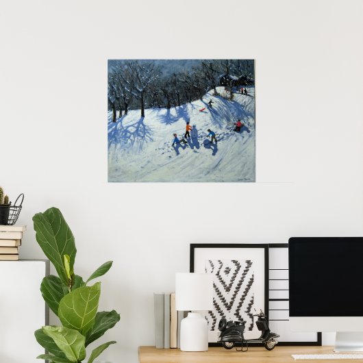 The Snowman ポスター (ホームオフィス)