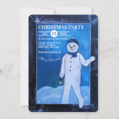 The Snowman's Escape Christmas Party 招待状 (正面)