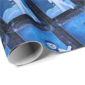 The Snowman's Escape Painting by Alfred Fox ラッピングペーパー (ロールコーナー)