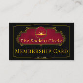The Society Circle会員証 エンクロージャーカード (正面)