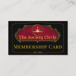The Society Circle会員証 エンクロージャーカード