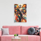 The Sock That Dreamed of Flight キャンバスプリント (インサイチュ (リビング))